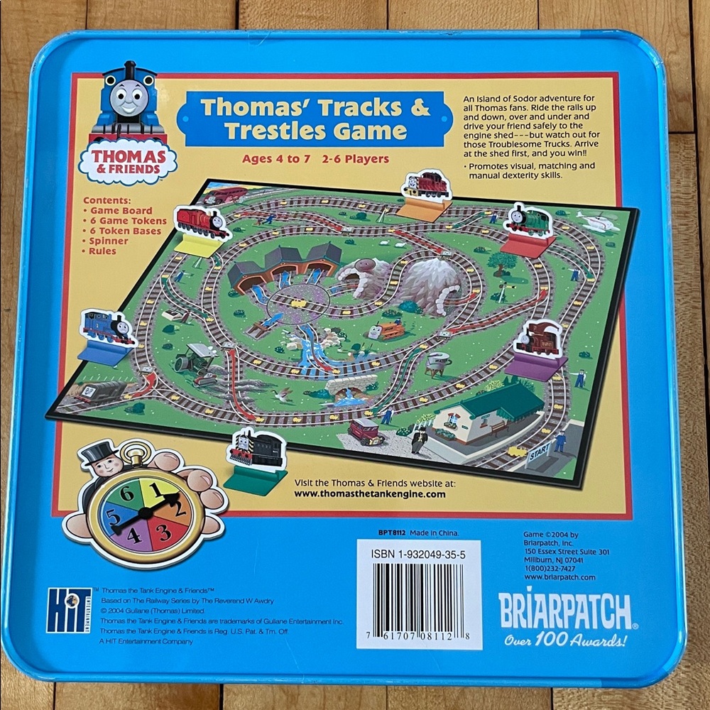 2004 Briarpatch Thomas & Friends “Thomas’ Tracks & Trestles Game” - COMPLETE - Picture 10 of 10